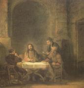 REMBRANDT Harmenszoon van Rijn The Supper at Emmaus (mk05) USA oil painting artist